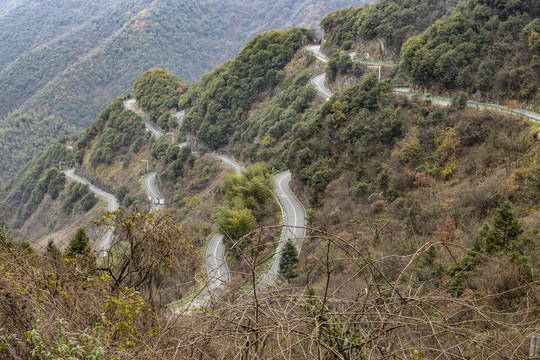 皖南川藏线六道湾