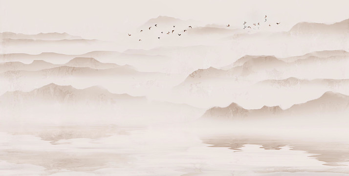 新中式山水
