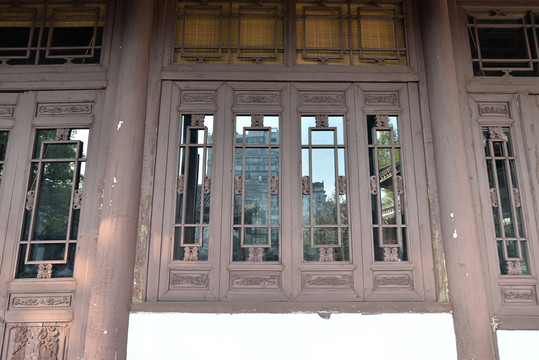 古建筑老门窗