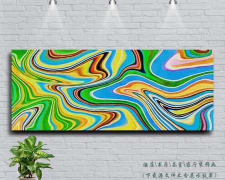 油畫無框裝飾畫