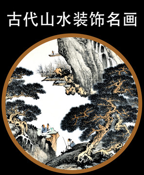 高清古代名画装饰