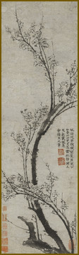  王冕寒梅圖