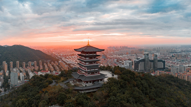 台州白云阁日出