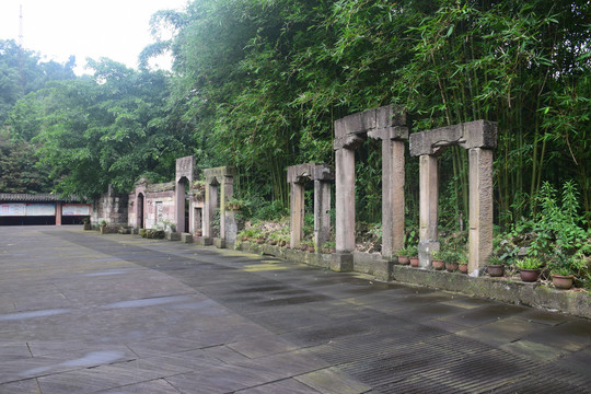 古建筑遗迹文物寺庙浮雕