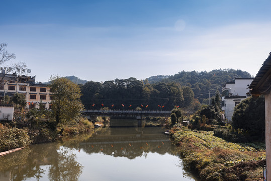 思溪延村风景