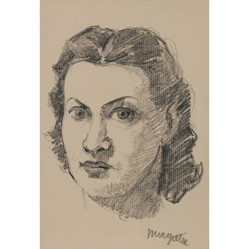 勒内·马格里特艾琳阿莫尔肖像