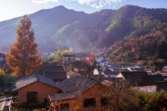 徽州小山村