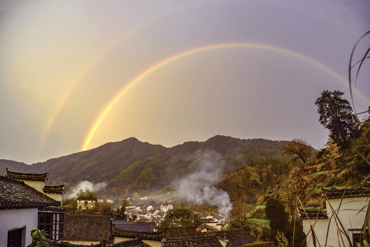 徽州小山村