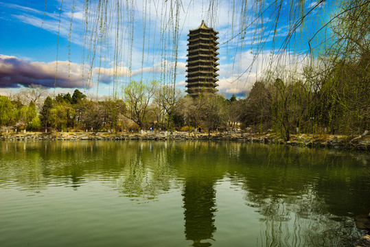 北京大学未名湖