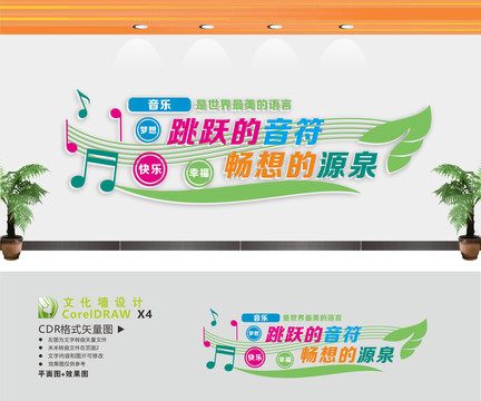 音樂教育文化墻