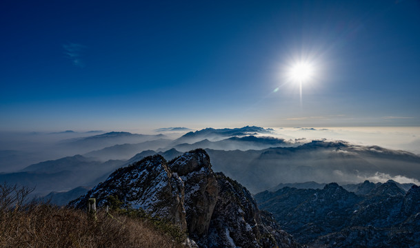 老君山雪景