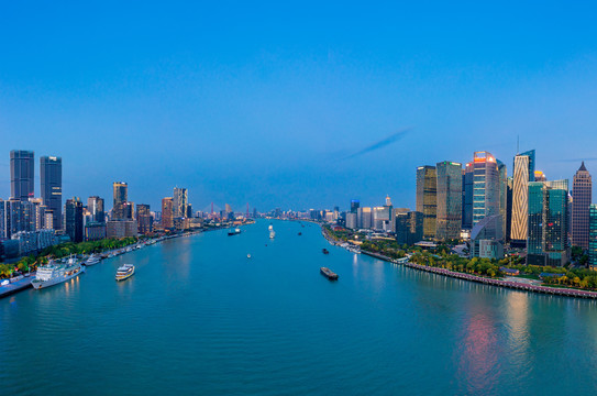 上海陆家嘴城市夜景