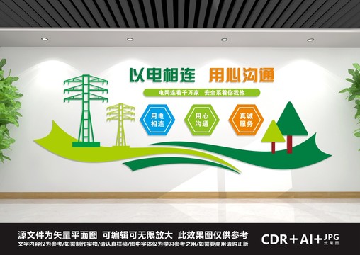 國家電網(wǎng)文化墻