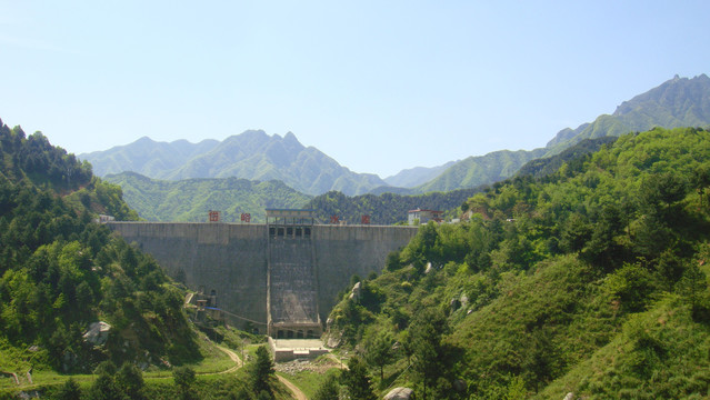 蓝田岱峪水库