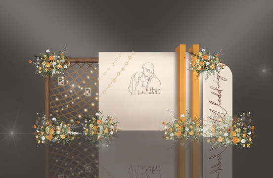 簡(jiǎn)約秋系小清新婚禮