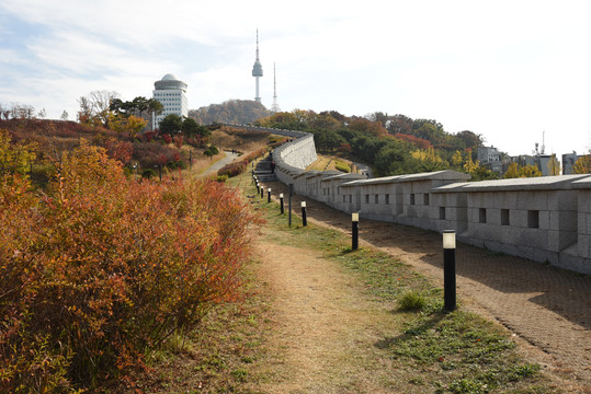 韩国南山公园首尔塔