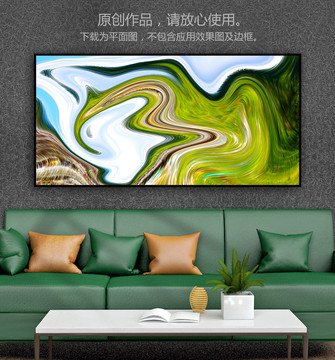 創(chuàng)意抽象裝飾畫客廳裝飾畫