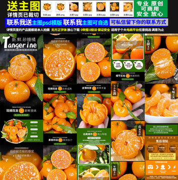 砂糖橘詳情頁