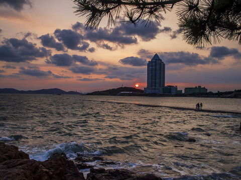 青岛海滨风光