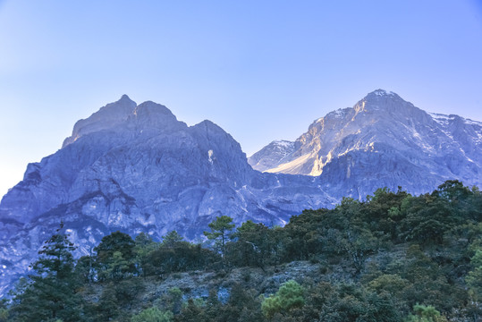 云南丽江玉龙雪山风光