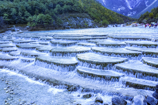 云南丽江玉龙雪山风光