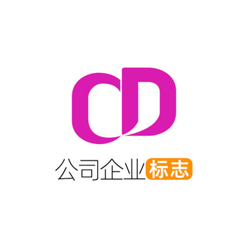 创意字母CD企业标志logo