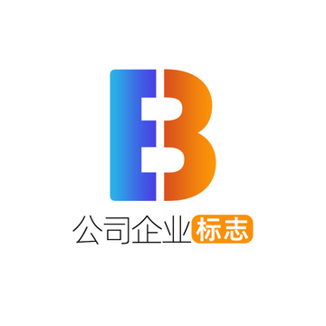 创意字母EB企业标志logo