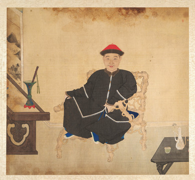姚文瀚清代官員畫像