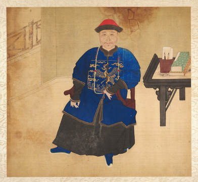 姚文瀚清代官員畫像