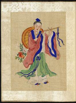 姚文瀚蟠桃八仙會(huì)圖冊(cè)韓湘子