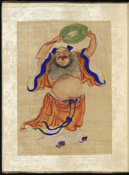 姚文瀚蟠桃八仙會圖冊漢鐘離
