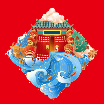國(guó)潮火鍋
