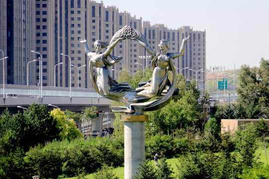 雕塑长春世界雕塑园