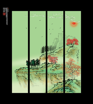 古風(fēng)山水