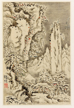 雪莊山水精品