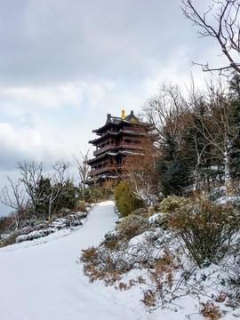 威海环翠楼公园