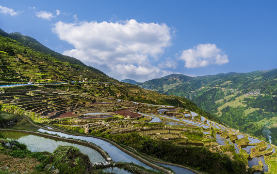 加榜梯田风光