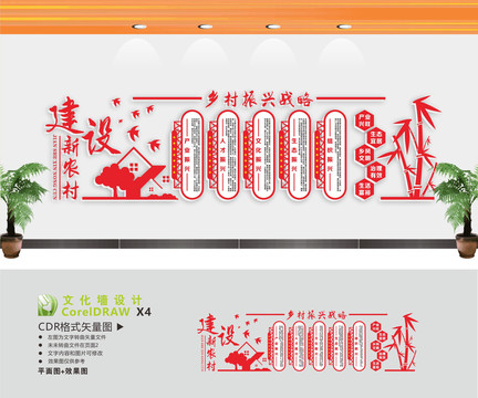 新農(nóng)村建設(shè)鄉(xiāng)村振興文化墻