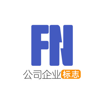创意字母FN企业标志logo
