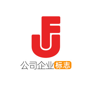 创意字母FU企业标志logo