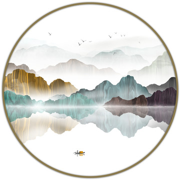新中式裝飾畫