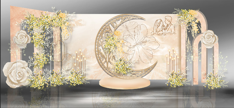 婚禮效果圖