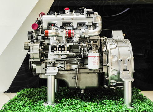 大型柴油发动机模型
