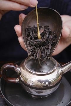 茶艺师泡茶