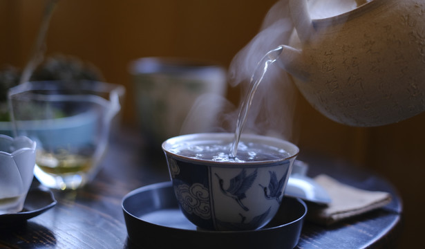 茶艺师泡茶