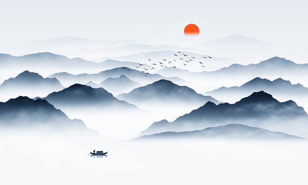 禪意山水