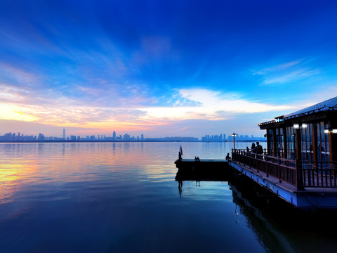 武汉东湖夜景