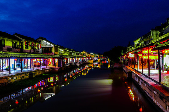 西塘古镇夜景