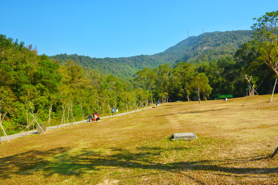 人行步道地坪