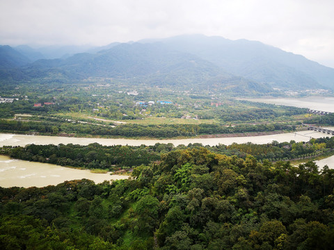 都江堰山水